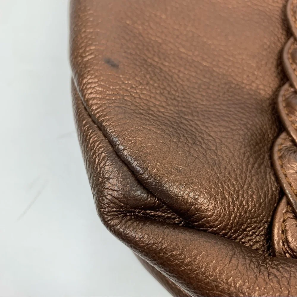 Tosca Blu Italian Leather Tote Style Handbag